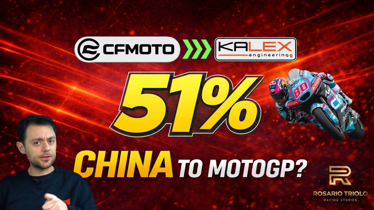 triolor's tweet photo. 🚨 Following yesterday's WORLD EXCLUSIVE: CFMOTO takes 51% of Kalex – China’s first MotoGP entry is taking shape! 🏍️
Will they be ready by 2028/2029?
👉 https://t.co/BaV2r4QmnB ITALIAN
ENG VERSION drop at 3pm!
#CFMOTO #Kalex #MotoGP #Moto2 #DavidAlonso #WorldExclusive https://t.co/9cfXgsRHLO