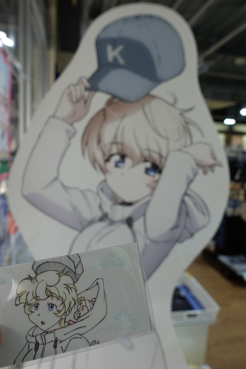 syorupa's tweet photo. どうぶつ雑貨のOnly-Shop さんでカレンダーも手に入って大満足🥰
クイズラリーも楽しかったし、また次回も有ったら参加したいな♪
#ヨウコ #大洗 #ガルパン https://t.co/MJ2GW9BGqO