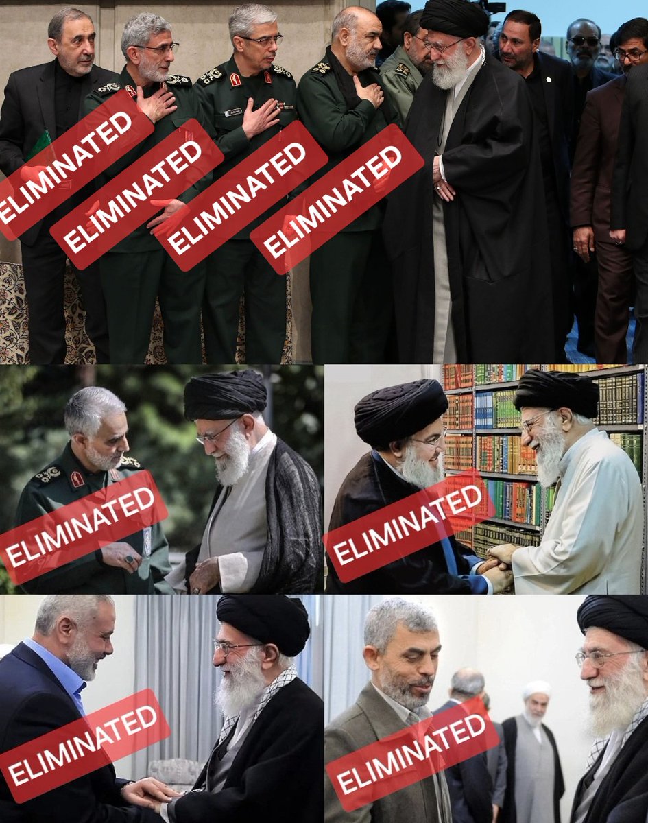 Khamenei joining them in hell