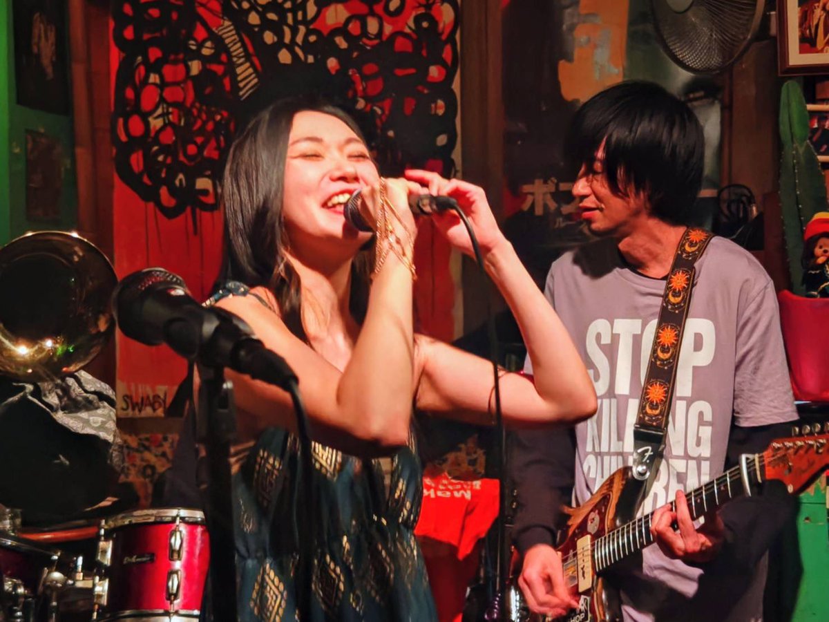 Masstar1963's tweet photo. 2/26@新宿OPEN
TIDELAND初ステージ
スーパー楽しい一夜でした！
皆さまどうもありがとう！

次回は4/26(日)@渋谷ROOTS
さらに新曲など投入してお届けいたします！
お楽しみに！ https://t.co/CtentTcx5H