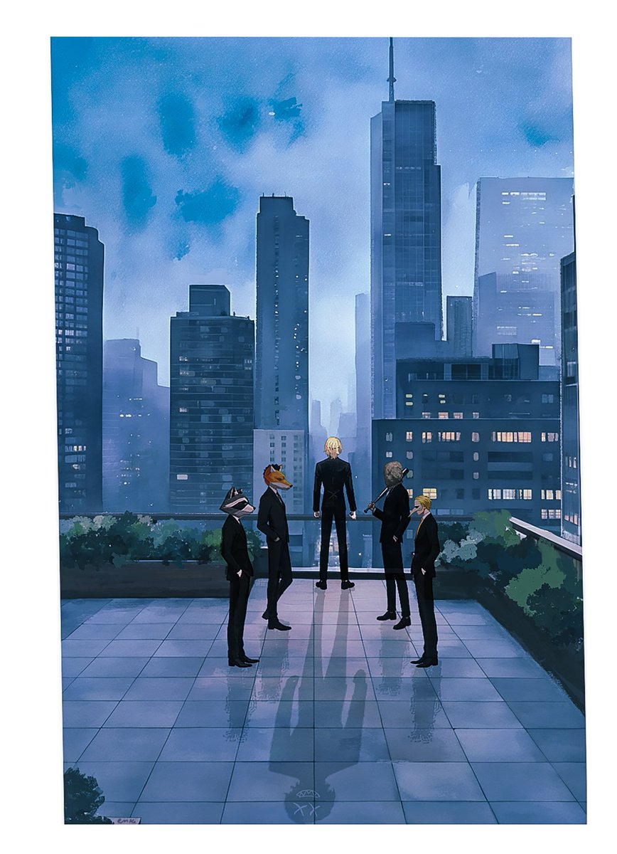 Day 4 🎭
"End of conversation. We’ll talk next time..."

#DistrictV #drawluca #YaminoArt #Briskart #YuDrawWilson + jimmy