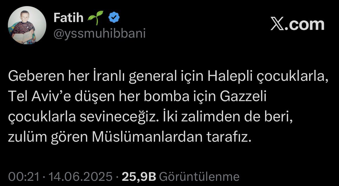 Görüşümüz ektedir: