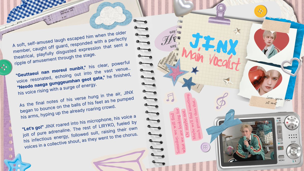 ✎ 𝑳𝒐𝒗𝒆 𝑵𝒐𝒕𝒆 ᝰ JINX ‧₊˚ tweet media