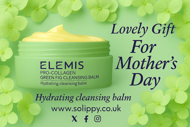 Spoil your mum this #mothersday with this #Elemis Green Fig Cleansing Balm that leaves skin soft, nourished &amp; radiant.

#Shopnow at solippy.co.uk

#solippy #beauty #shopping #epsom #surrey #onlineshopping #giftideas