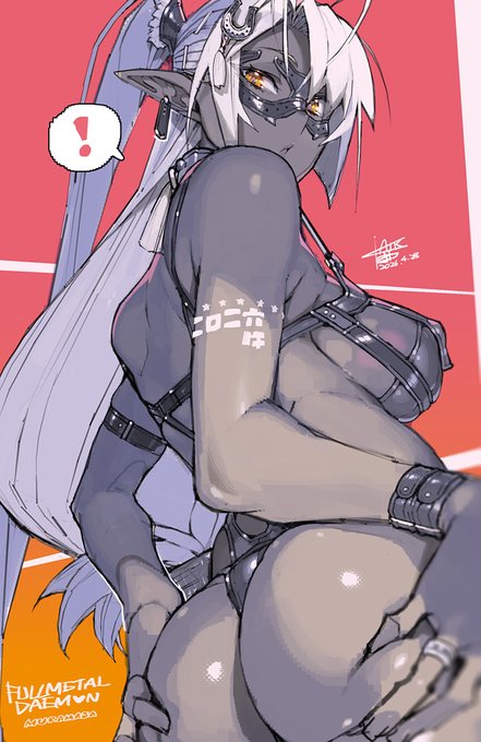 #装甲悪鬼村正 #非公式
ci-enにアップした三世午正さん(ちょっとトリミング版)です。景明さんのレベルアップが過ぎる👹 