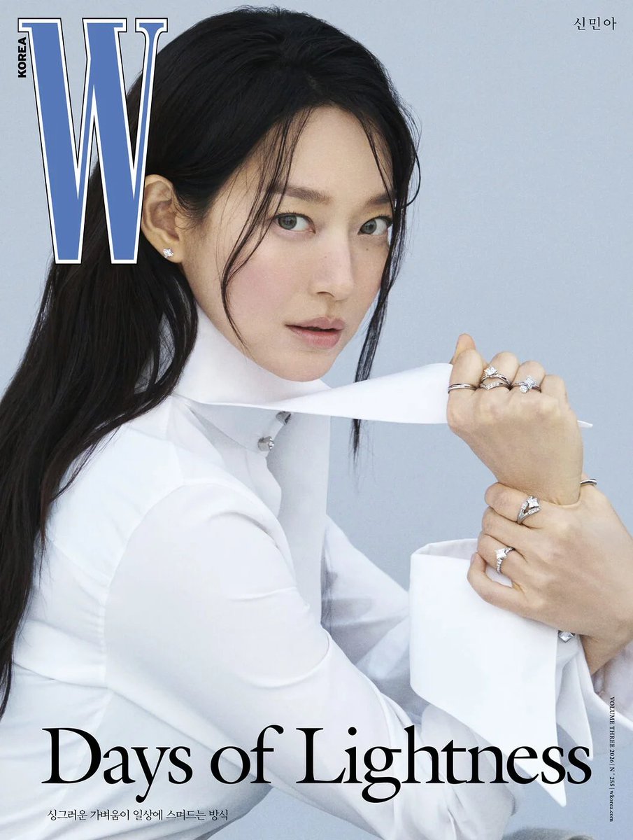 Shin Min Ah ♡
// W Korea Magazine February 2026 //