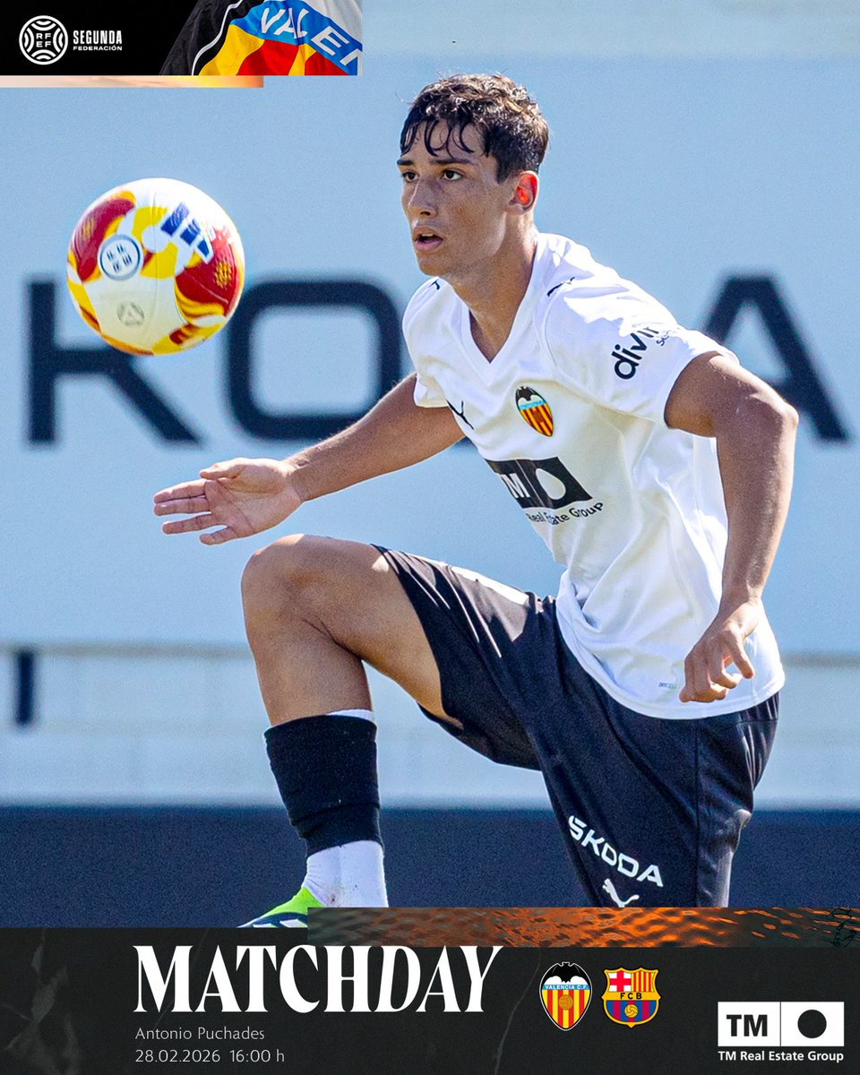 Spieltag!

Unsere zweite Mannschaft trifft heute um 16 Uhr auf die Zweitvertretung des FC Barcelona