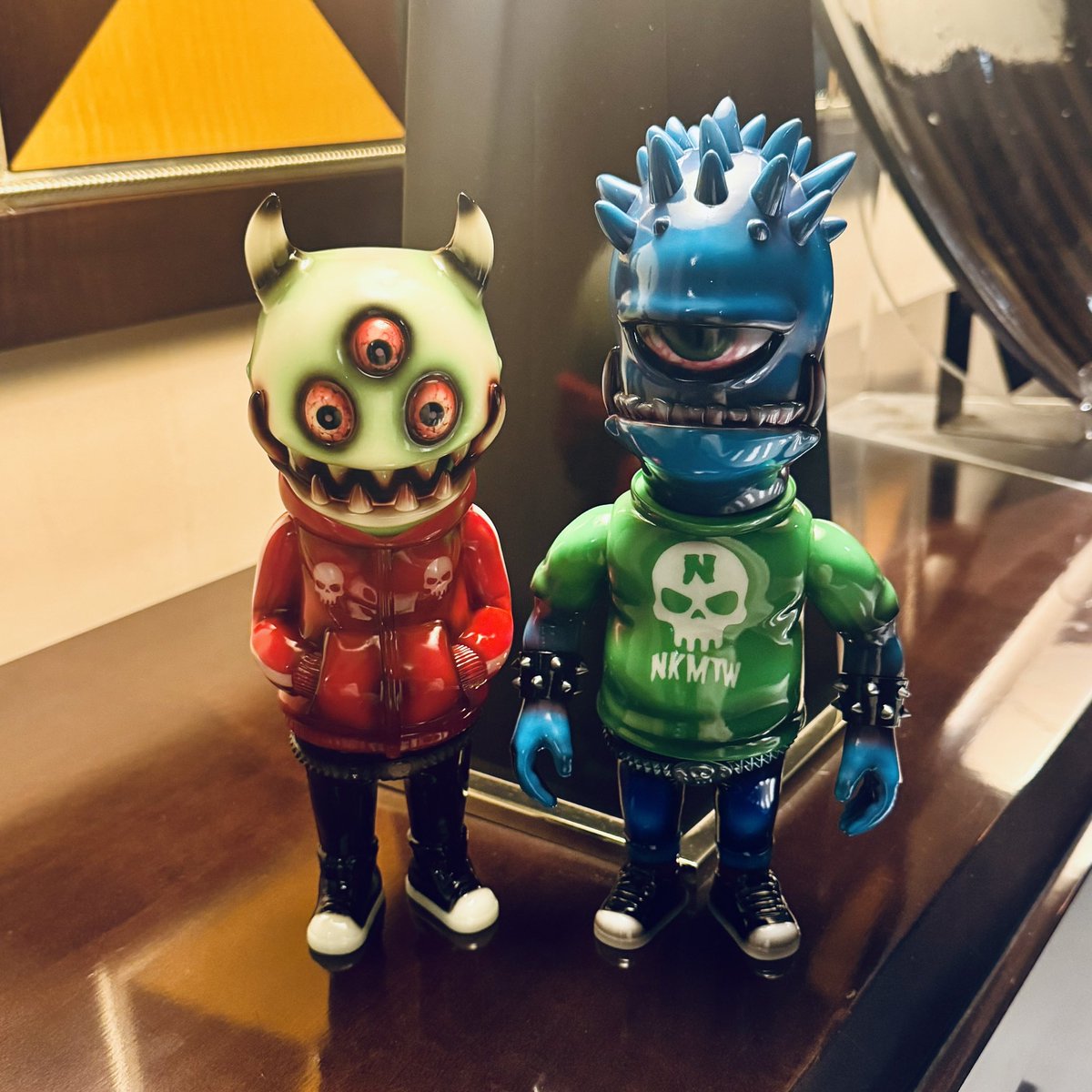 京都ソフビ玩具大作戦 彼女も良番を引いてくれたおかげで、 蓄光