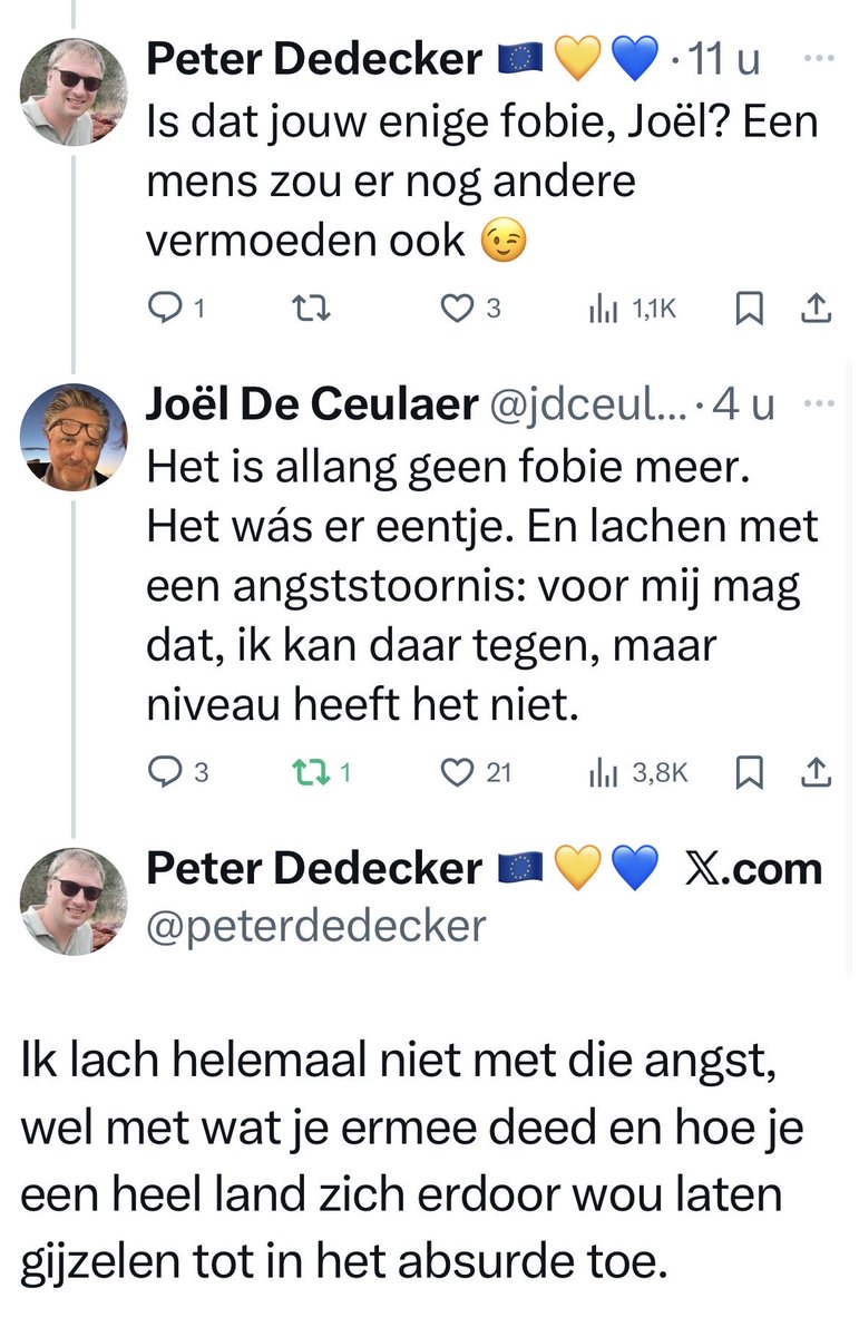 Joël De Ceulaer tweet media