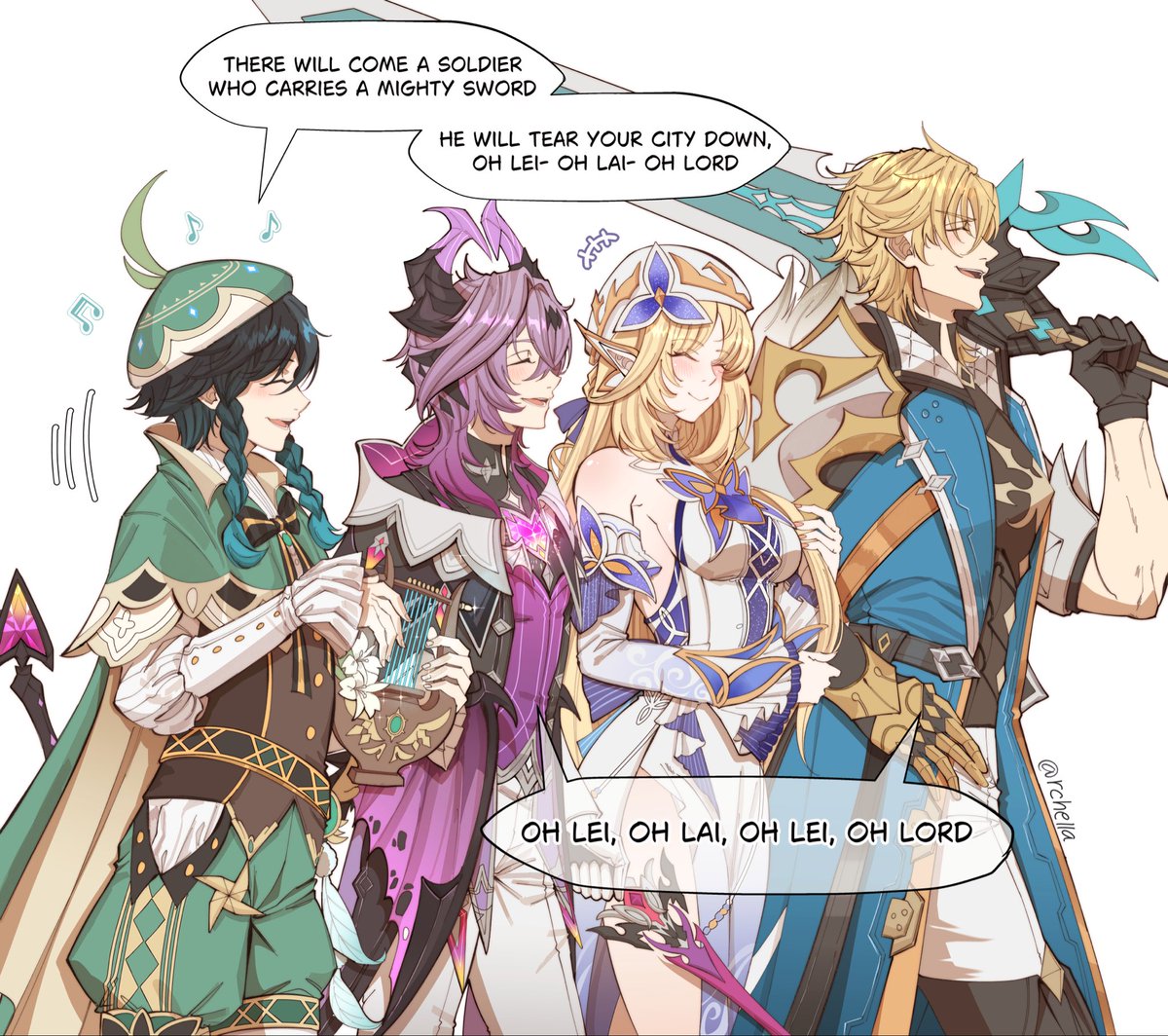 Soldier, Poet, King 🎶 #venti