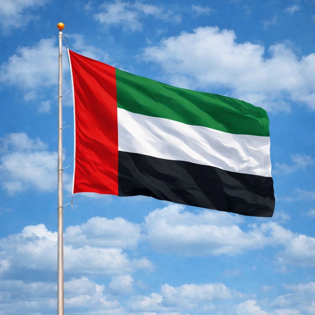BRICSinfo's tweet photo. JUST IN: 🇦🇪🇮🇷 Multiple explosions reported near Abu Dhabi, UAE main airport after Iran launches ballistic missiles. https://t.co/rlcBG80dJE