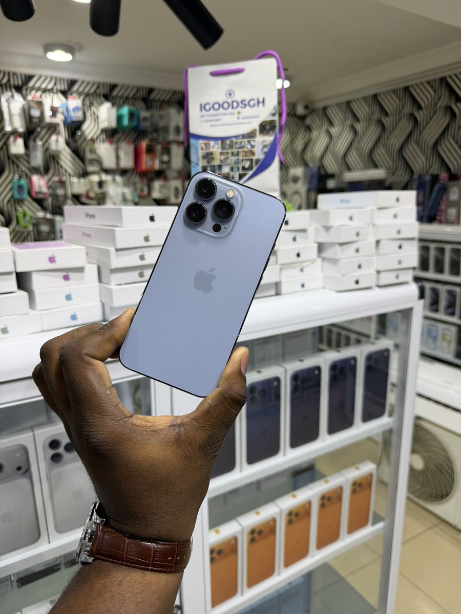 Cheapest Deal

iPhone 13Pro 256Gb (Physical SIM)
• Battery Health: 94% to 96%
• Used
• Clean Like New
• Fully Unlocked
• Certified

🔥 Price: GHS 5,199Ghc ONLY

📞 Call/WhatsApp: 0209522979
📍 Location: Dansoman B. Opoku
🗺️ Search “Igoodsgh” on Google Maps

Note: Beware of