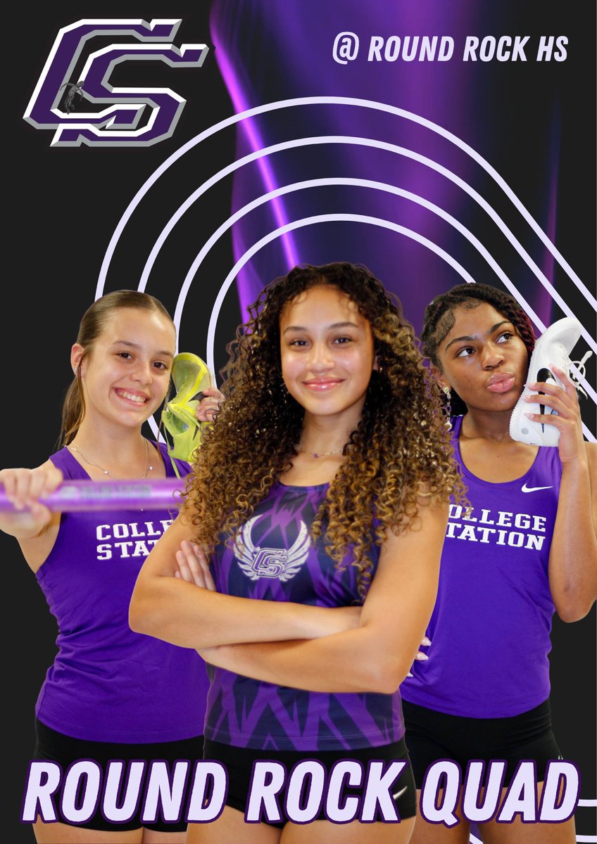 CStatTF's tweet photo. 🗣️IT’S MEET DAAAAYYYY‼️

🆚 Round Rock Quad
📍Round Rock HS
📊 https://t.co/oF0CAOtIfx https://t.co/IvMbijMP8S