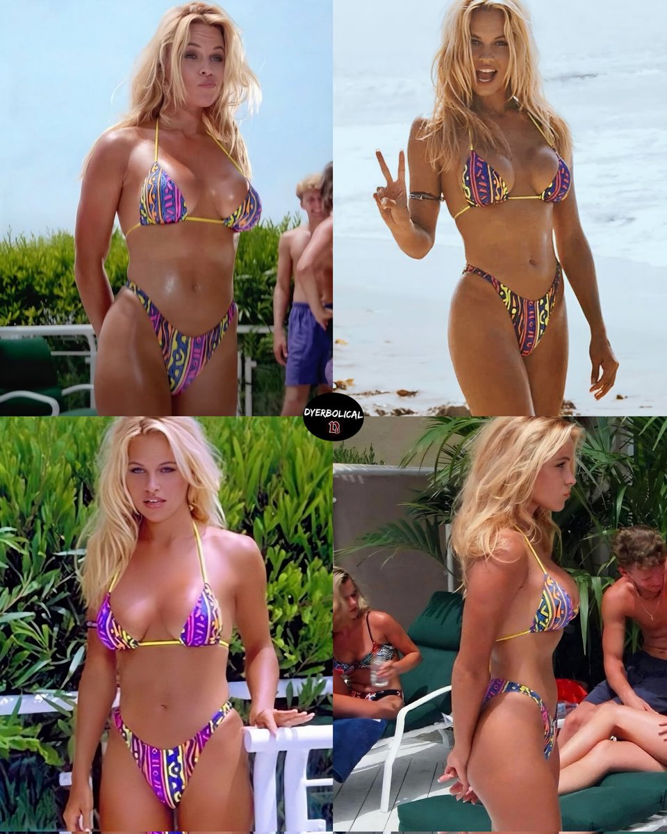 Pamela Anderson in the early 90s