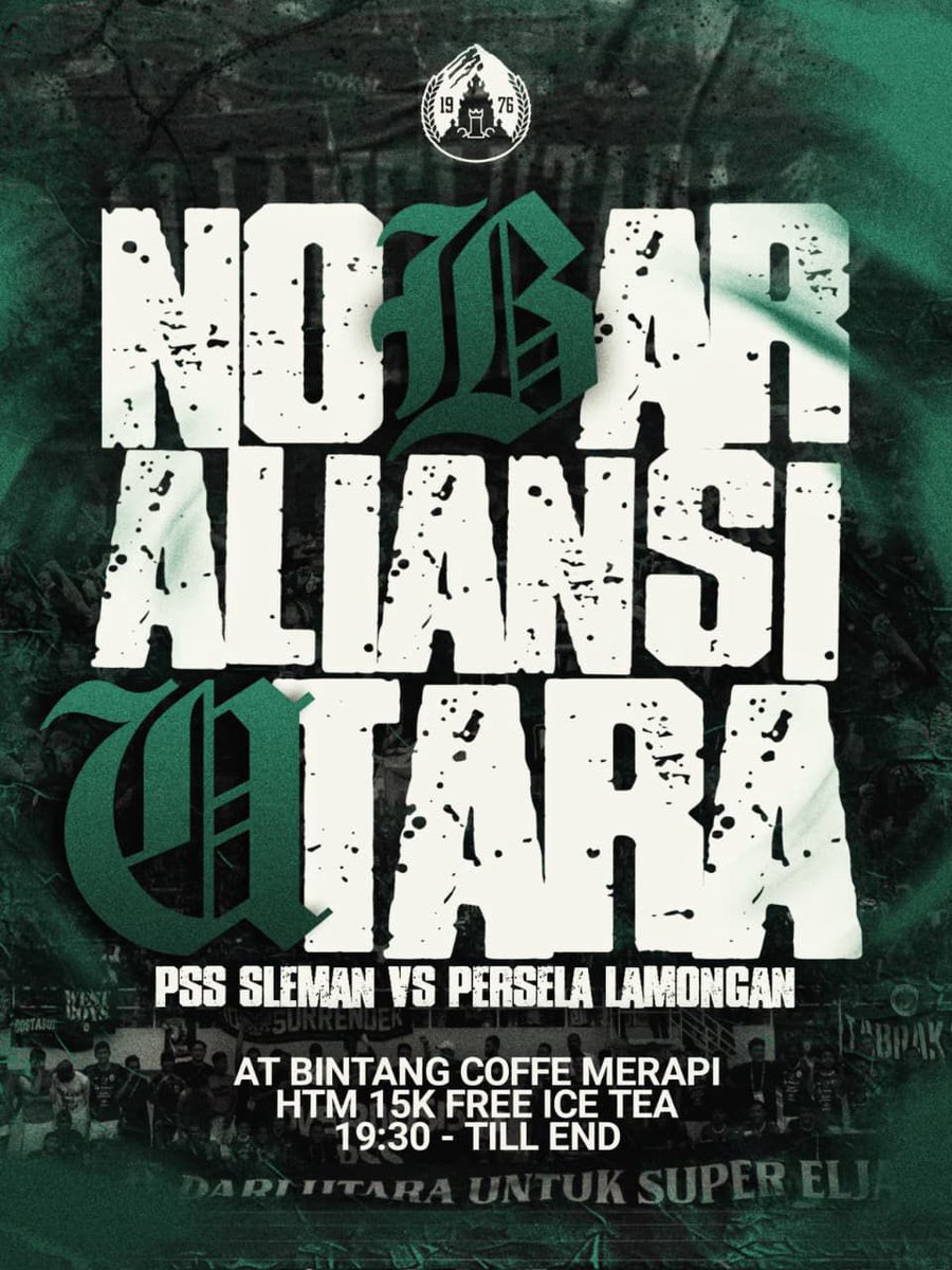 AliansiUtaraPSS's tweet photo. Kita kasih info untuk Sleman utara &amp; sekitarnya.

Terbuka untuk umum, lestgowww 🔥 https://t.co/ZSVbHrGjWB