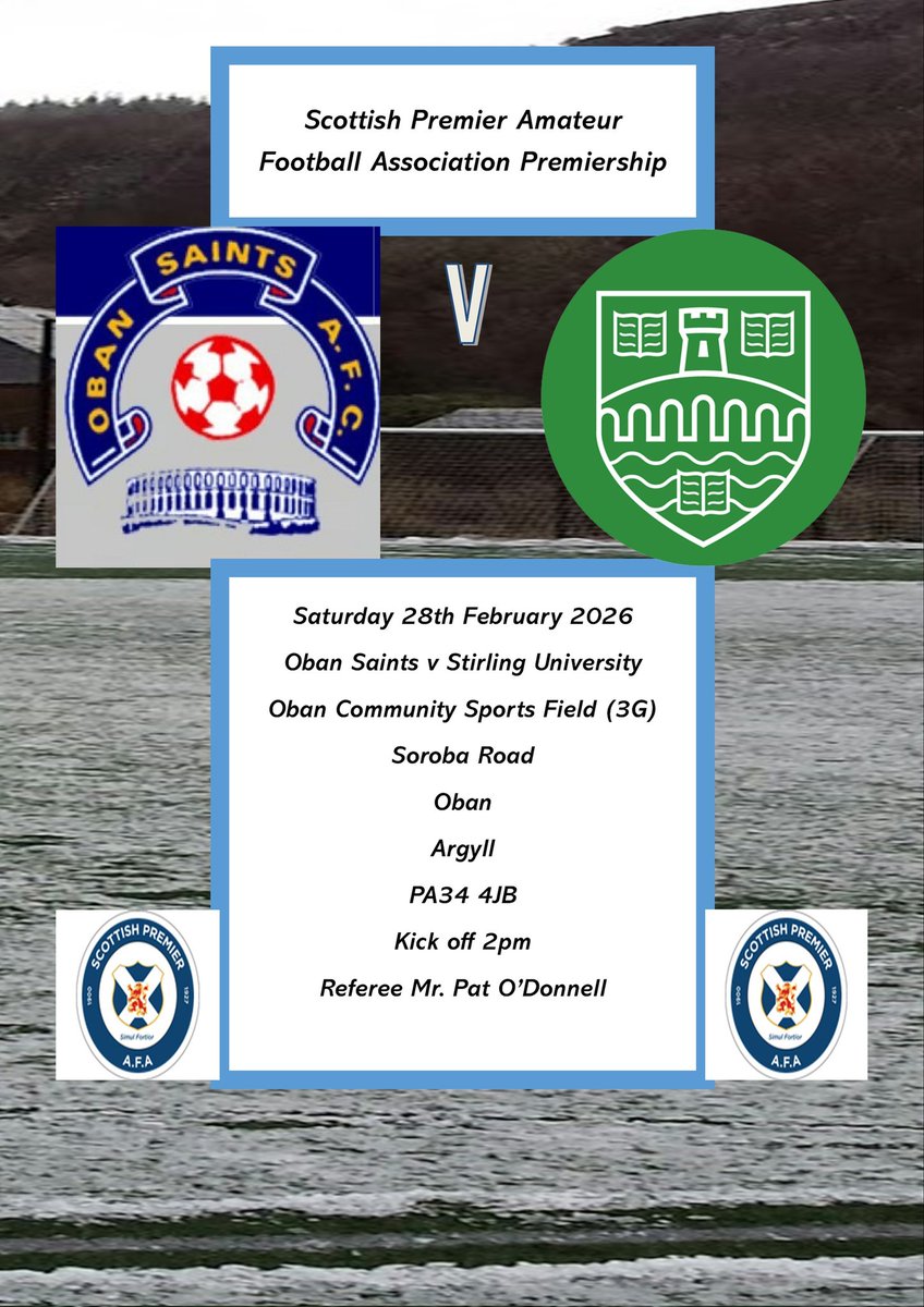 OBAN SAINTS AFC tweet media