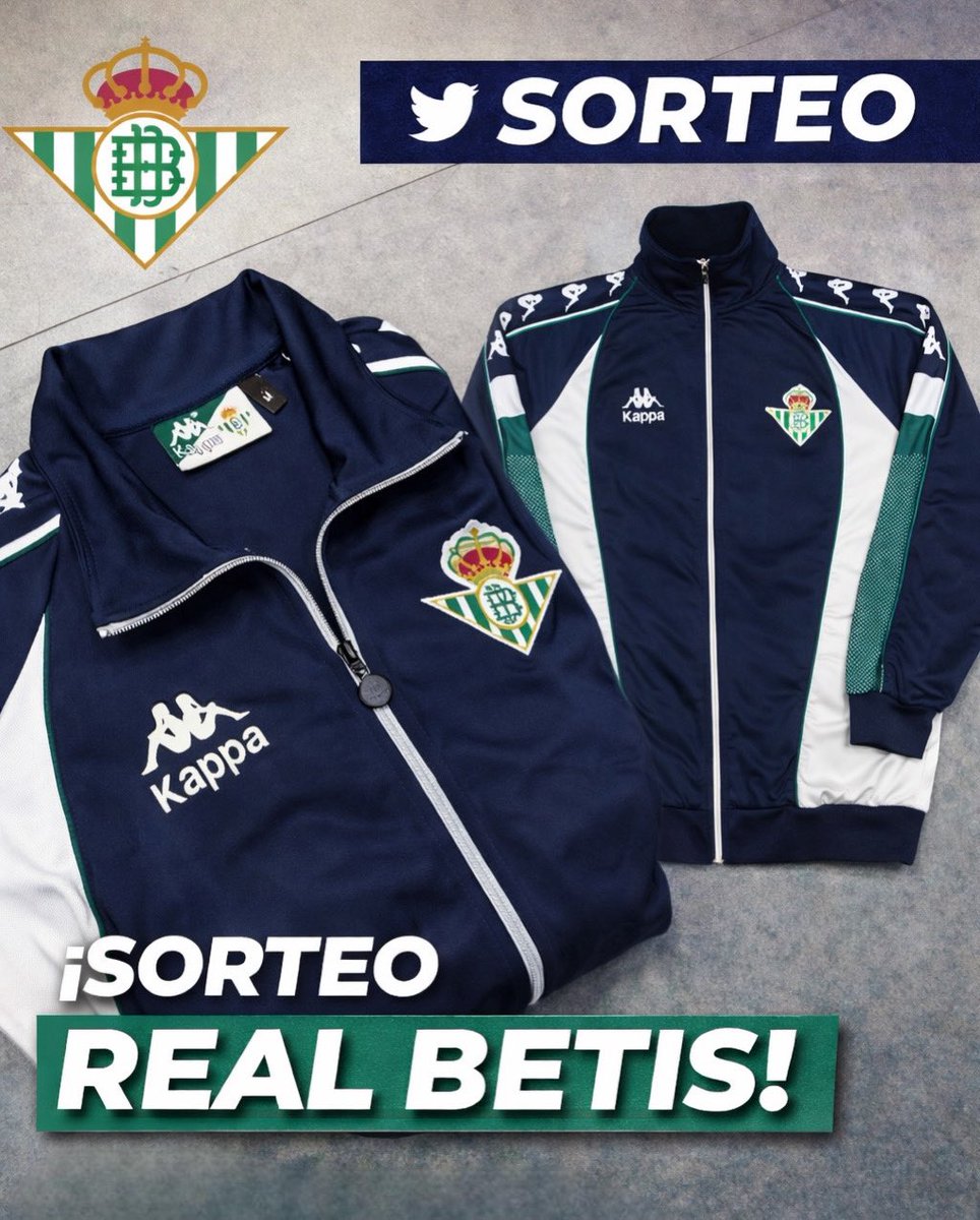 🔥💚 SORTEO CHAQUETA RETRO REAL BETIS 💚🔥

¿Quieres llevarte esta joya vintage? 👕✨
La sorteamos el 6 de marzo.

Para participar:

✅ Seguir a <a href="/RETRO_STYL3_/">RETRO_STYLE</a>
✅ Seguir a <a href="/TinteroVB/">ᴛɪɴᴛᴇʀᴏ ᴠᴇʀᴅɪʙʟᴀɴᴄᴏ</a>
✅ Hacer RT a este tuit
✅ Mencionar a 2 amigos

¡Así de fácil!

🍀 Mucha suerte a todos 🍀