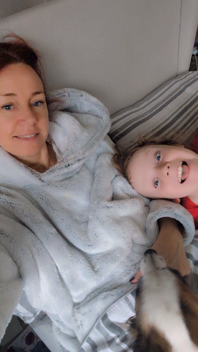 LunaraRavwin's tweet photo. How rich I am to be so loved by these two beings that the only place they want to be is with me! #MyBabies #tobeloved #richlife https://t.co/aMuUKnLpji