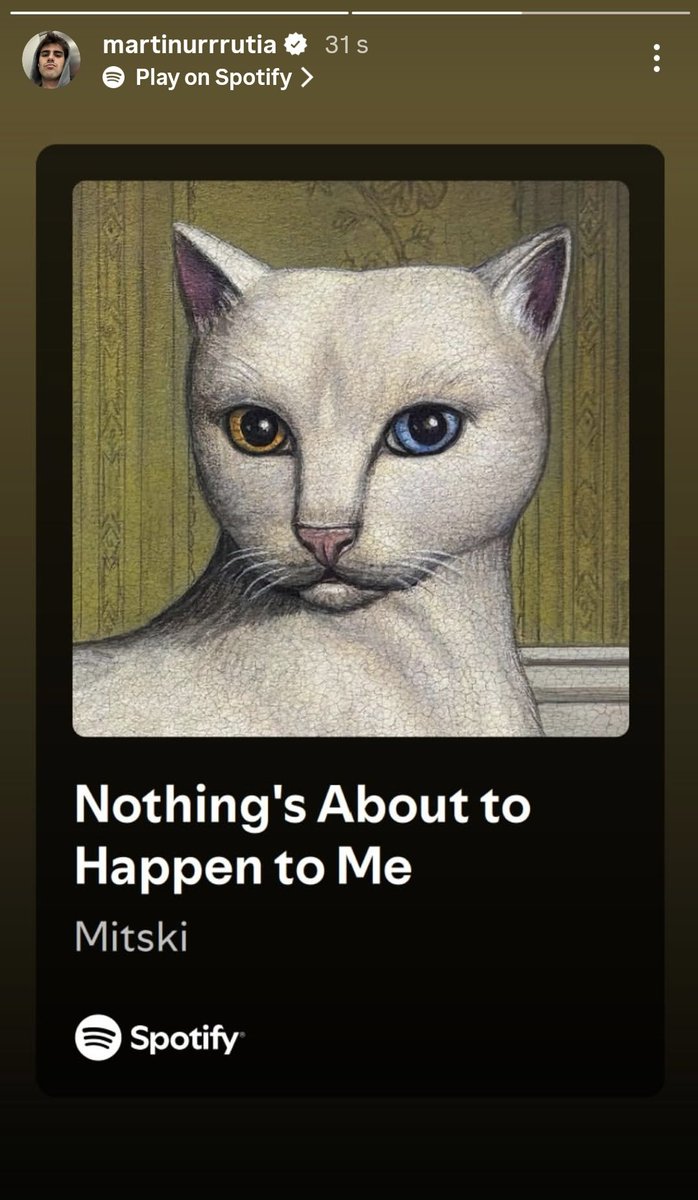 nothing's about to happen to me no si ya sabemos que no va a pasar nada que no anuncias hoy pero anuncia ya hay gente perdiendo la salud mental