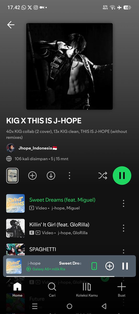 Riaagust_'s tweet photo. @Jhope_Indonesia Yuk ngabuburit di satnight #StreamKIG #KIGto300M #jhope https://t.co/4gAzbV0Bx3