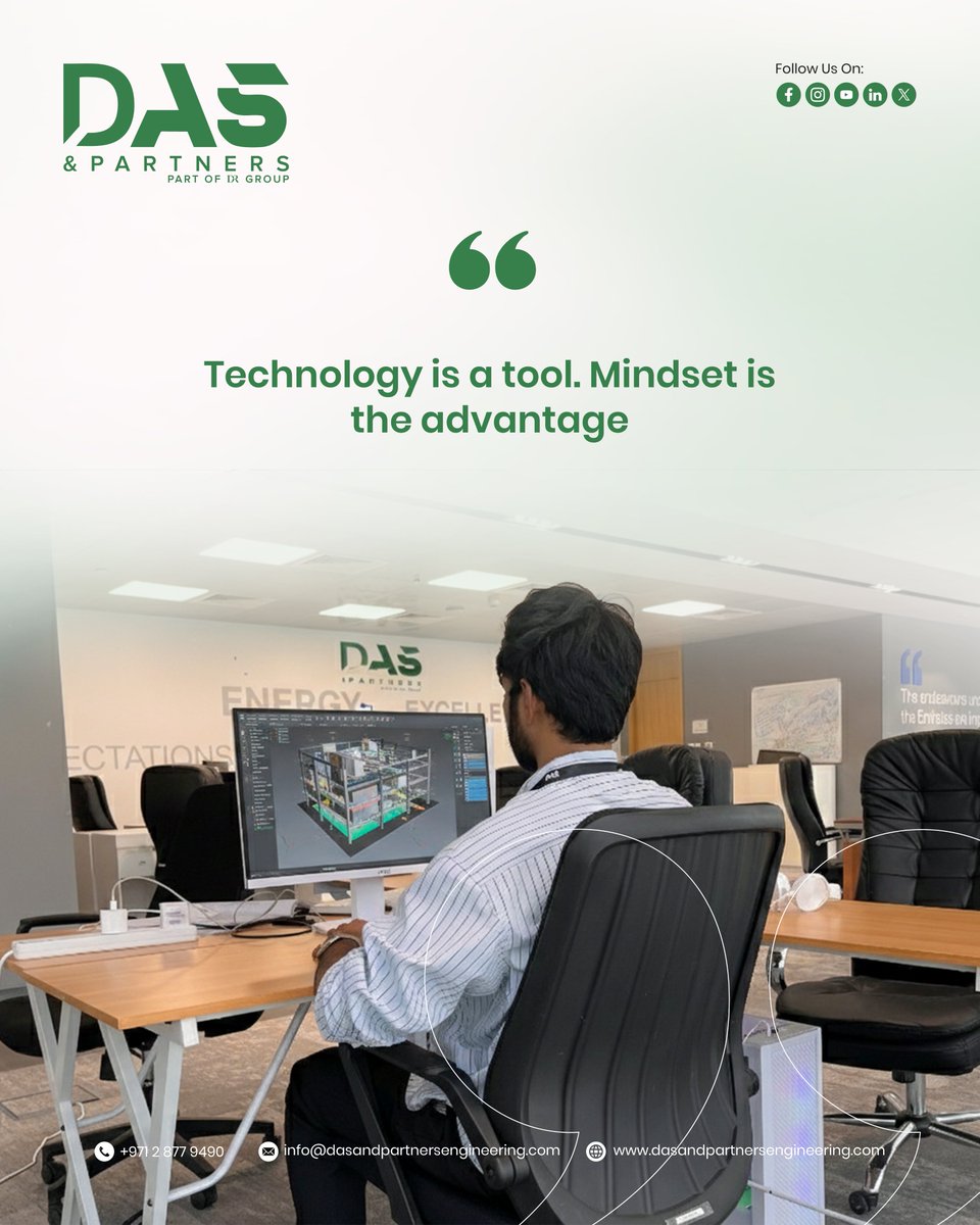 dasandpartners's tweet photo. ✅ Technology is a tool. Mindset is the advantage.
#ClashDetection #MEPDesign #IndustrialEngineering #PlantEngineering #3DModeling #BIMEngineering #EngineeringSolutions #DesignOptimization #ProjectEfficiency #CostReduction #DubaiEngineering #abudhabiprojects https://t.co/2ov2rsI3hU