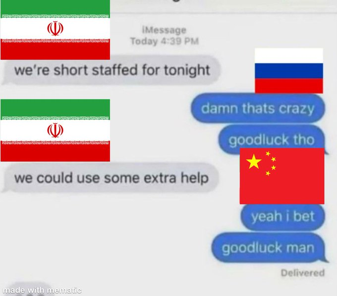 Greatest allies in the world