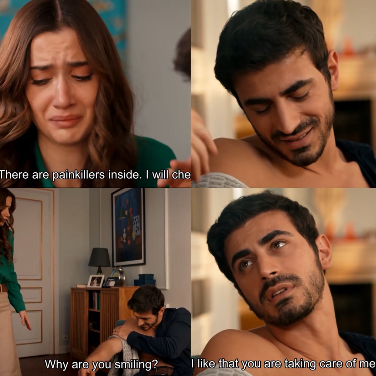 amycreationnss's tweet photo. So in love, even while being gun shot - you just smile like no tomorrow. Why?

Because your love of your life is taking care of you? Ahhh, to crave love like this😮‍💨!! #arafta #MerTeş https://t.co/0PKssaXTG2