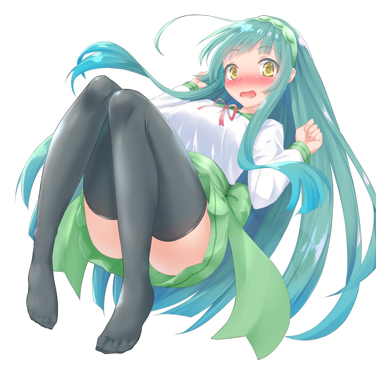 東北ずん子 「#性癖を好きなだけ開示する見た人もやる ふともも 特に前から見る裏ふともも」|羽山 悠@skeb・依頼募集中のイラスト