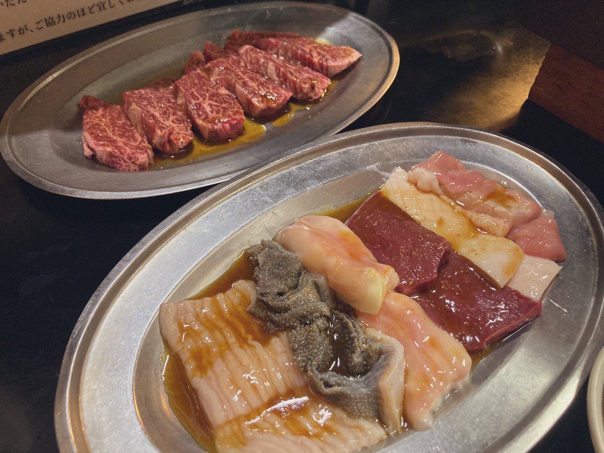 to_6602's tweet image. ガラガラのリーベルSPAからの西九条の安兵衛さん🥩🐷
至福すぎる🤤😋😋