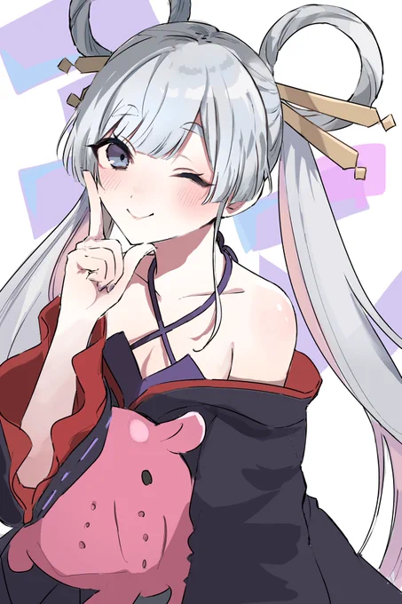 リア友3人と超かぐや姫!でラフ線画色塗り交換した