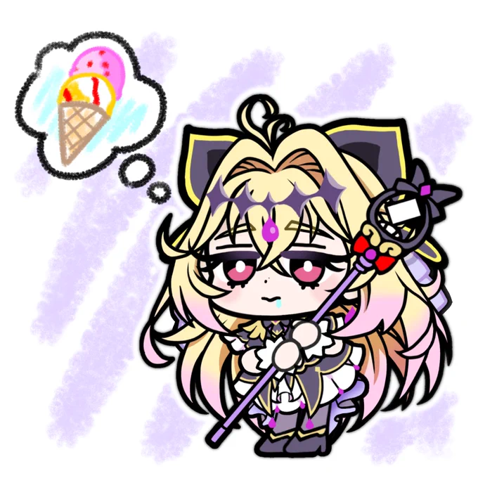 流行りの子描いてみた #イラスト #プリキュア #キュアアルカナシャドウ