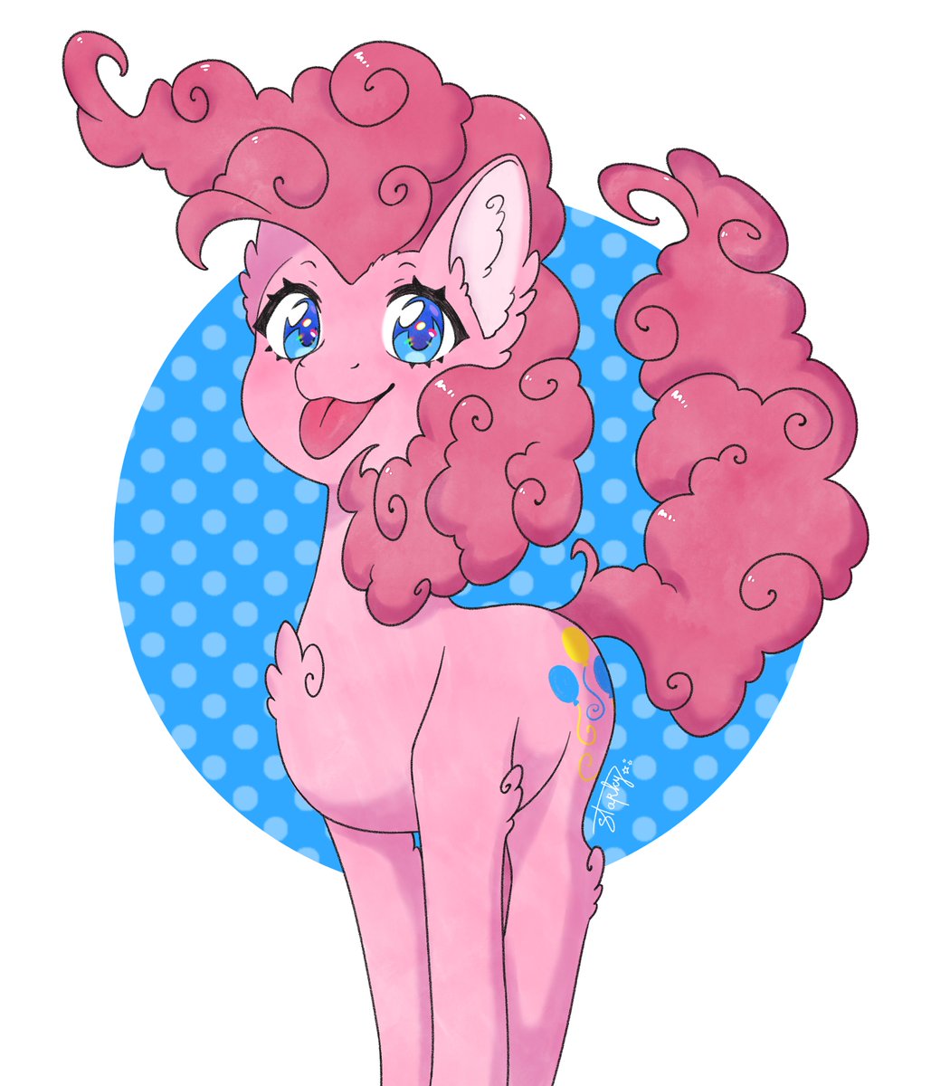 Starky_art's tweet photo. "Life is a party, and I'm the confetti!" 🎈✨

Just a bubbly Pinkie Pie to boost your mood. Spread the joy! 💖

#PinkiePie #digitalart #MLP #mylittlepony #brony #2DArt #ukrart #украрт #fanart #mlpfanart #pony https://t.co/EBskUT1EIn