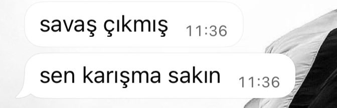 1sukre's tweet photo. Tamamdır canım karışmam https://t.co/1PtddEPmKa