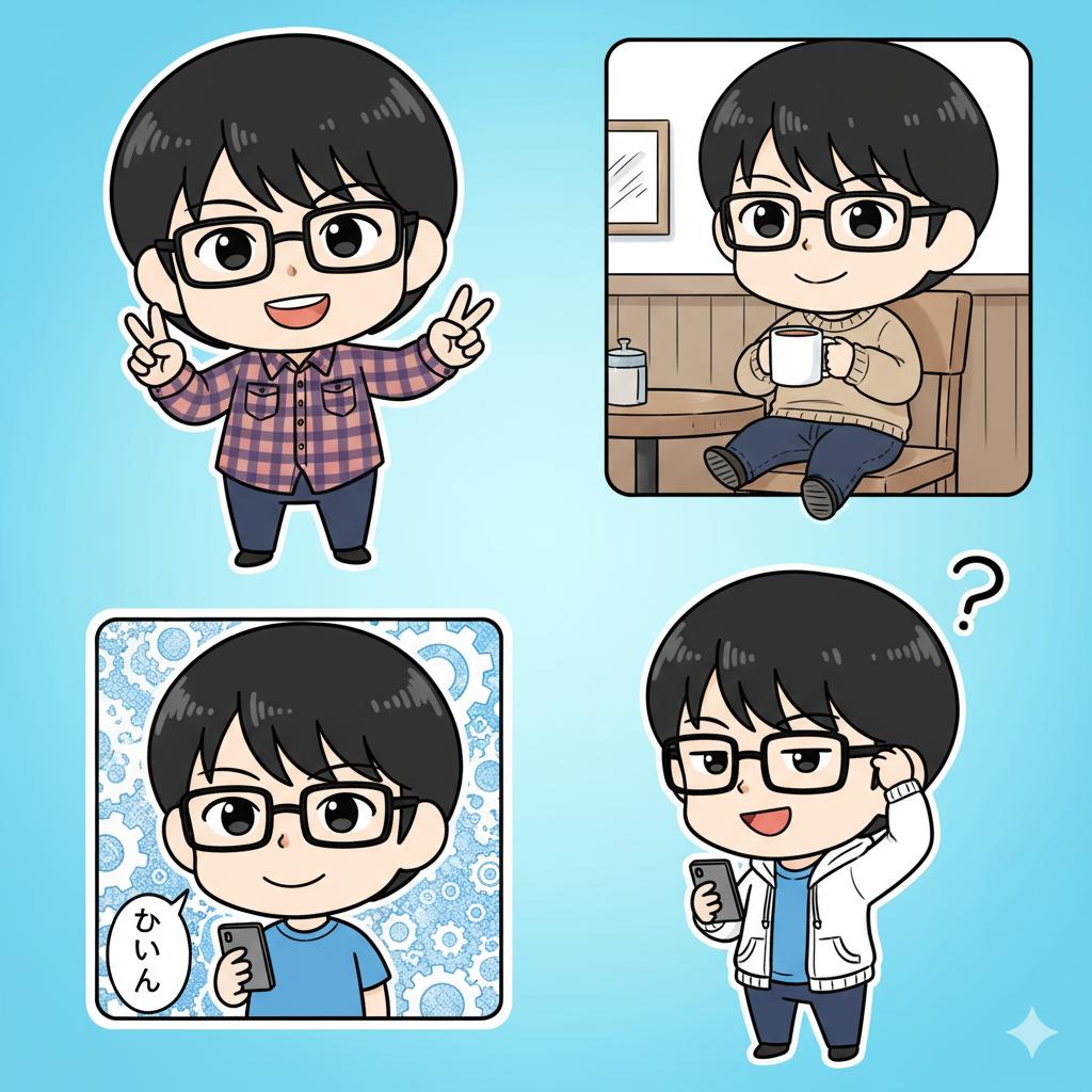 santyan3333's tweet photo. ai機能で自画像をアニメ調にしてみたけど、どうかな笑 https://t.co/RNSN2hQGx1
