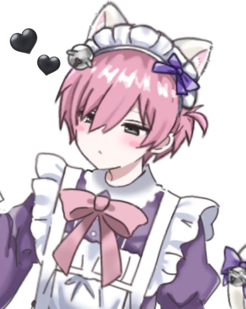 うちのこにゃんめいど( ̳- ·̫ - ̳ˆ )◞♥このコーデおきにいりなんだ~ฅ