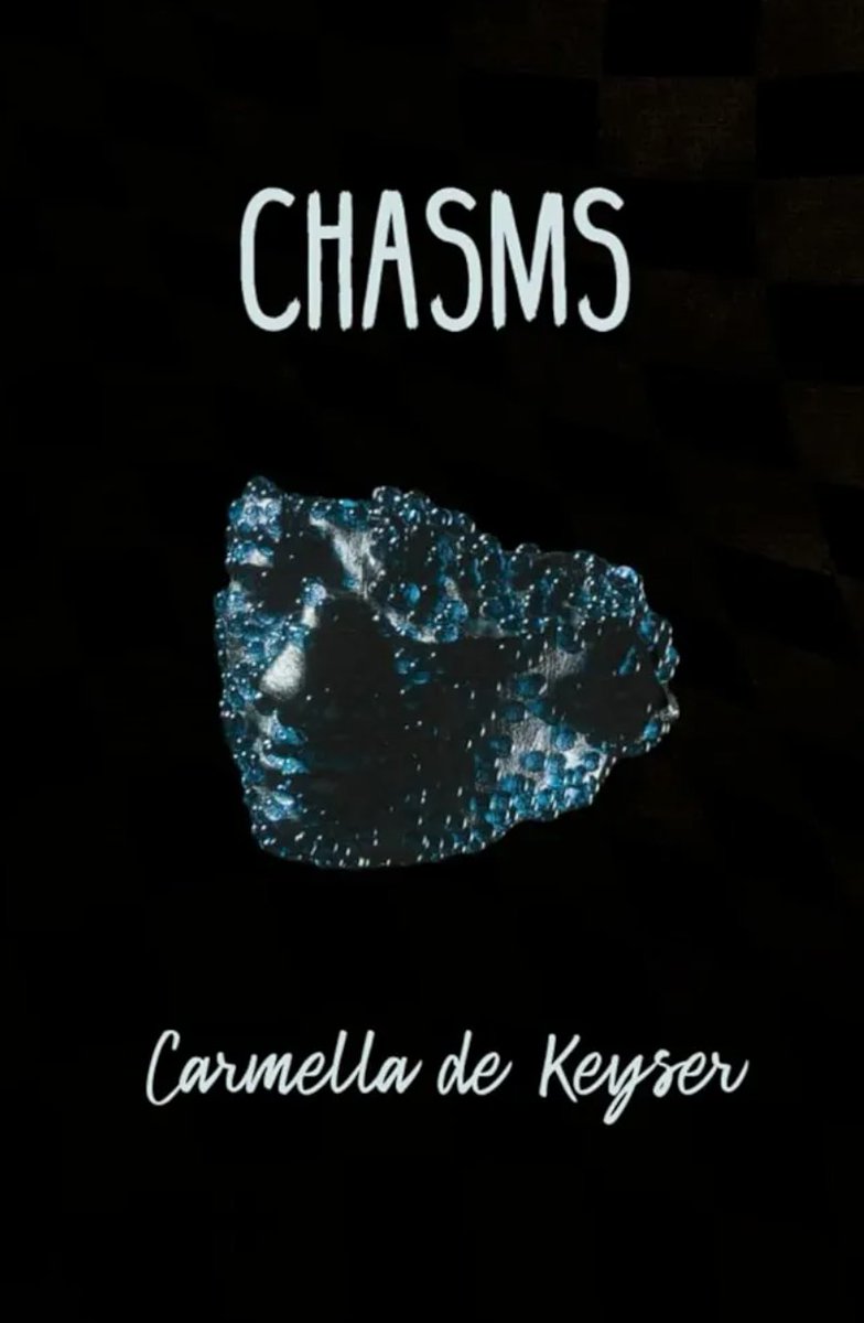 CarmellaPoetry's tweet photo. #Chasms originates from the Greek word 'khasma' meaning yawning hollow. It is also, a profound #divide, #rift /impassable #rupture in #earth between entities, peoples, #feelings/ideas.
While writing Chasms, I felt hopeful in bridging the internal #intersections I was considering. https://t.co/sLsG0qgBZt