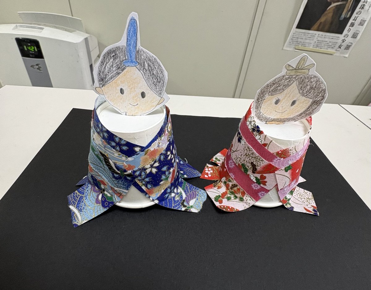 T2_j_c's tweet photo. ひな祭り🎎
をテーマに作品を作りました

#アトリエT2児童画
#アトリエT2 https://t.co/saWBwEYhiO