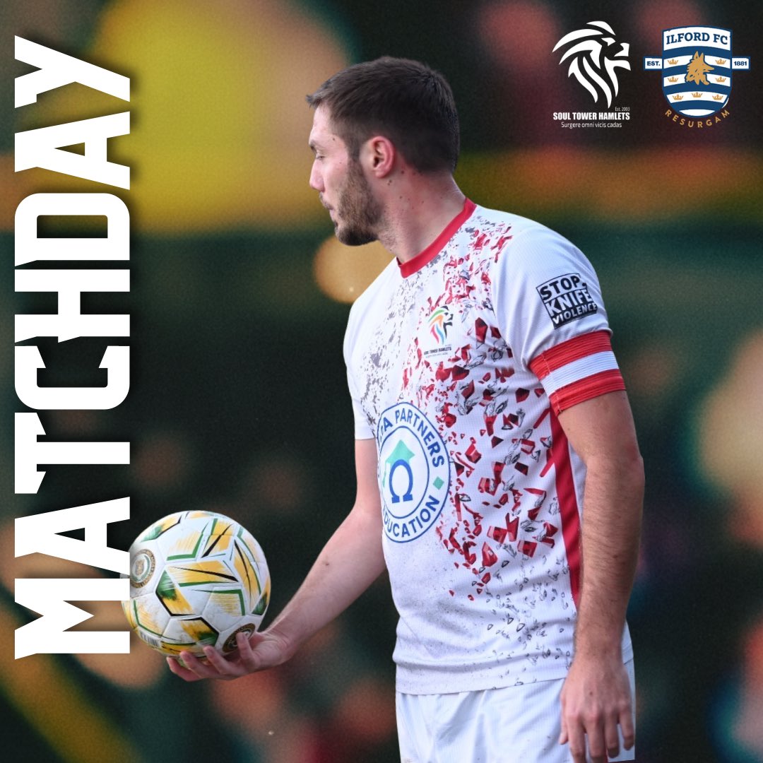 SoulTHFC's tweet photo. Itโs MATCHDAY. ๐ฅโฝ
Locked in. Focused. Ready to battle.
Letโs make it count against Ilford FC. ๐ช
#Matchday #UpTheHamlets #SoulTowerHamlets https://t.co/8hvIsO47uz
