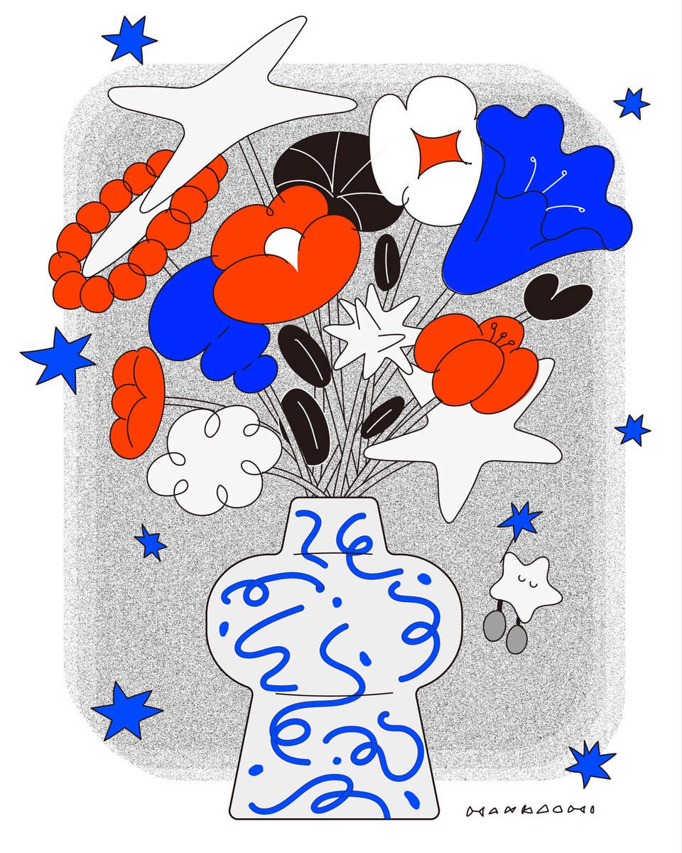 #絵描きさんと繋がりたい
#今月描いた絵を晒そう

新しいテイスト好きな方いたら嬉しいです！