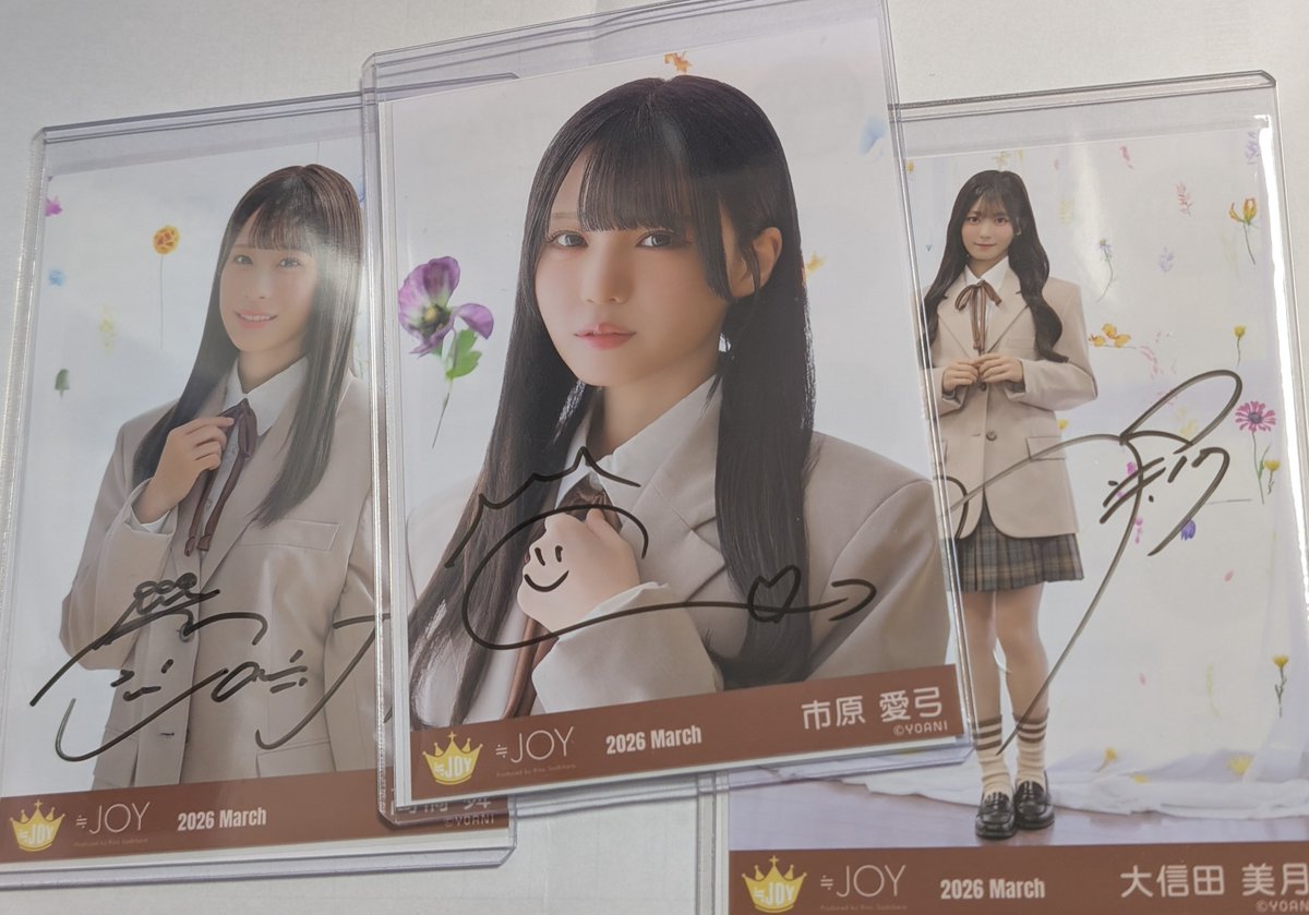 イコラブ生写真直筆0(10セット)。知ってた。 ニアジョイしか勝たん