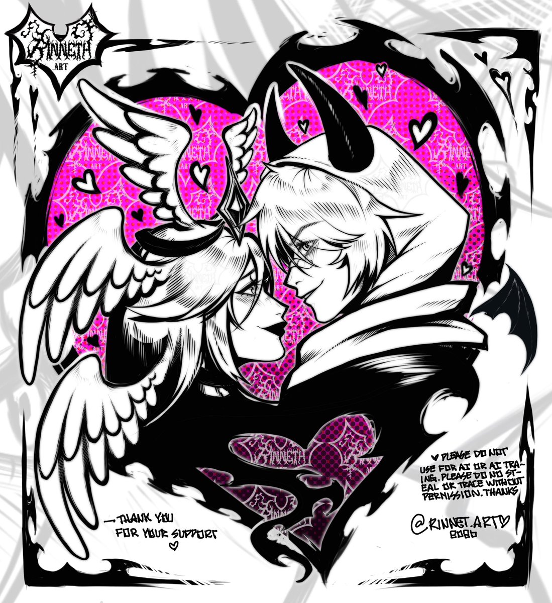 Rinneth.Art tweet media