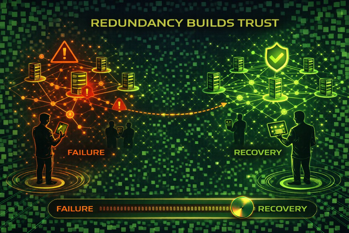 Redundancy Builds Trust

Trust in infra doesn’t come from promises.
It comes from backup plans <a href="/dgrid_ai/">DGrid AI</a> 

In decentralized AI systems, redundancy and failover mechanisms decide whether workloads continue smoothly when nodes drop or traffic spikes.