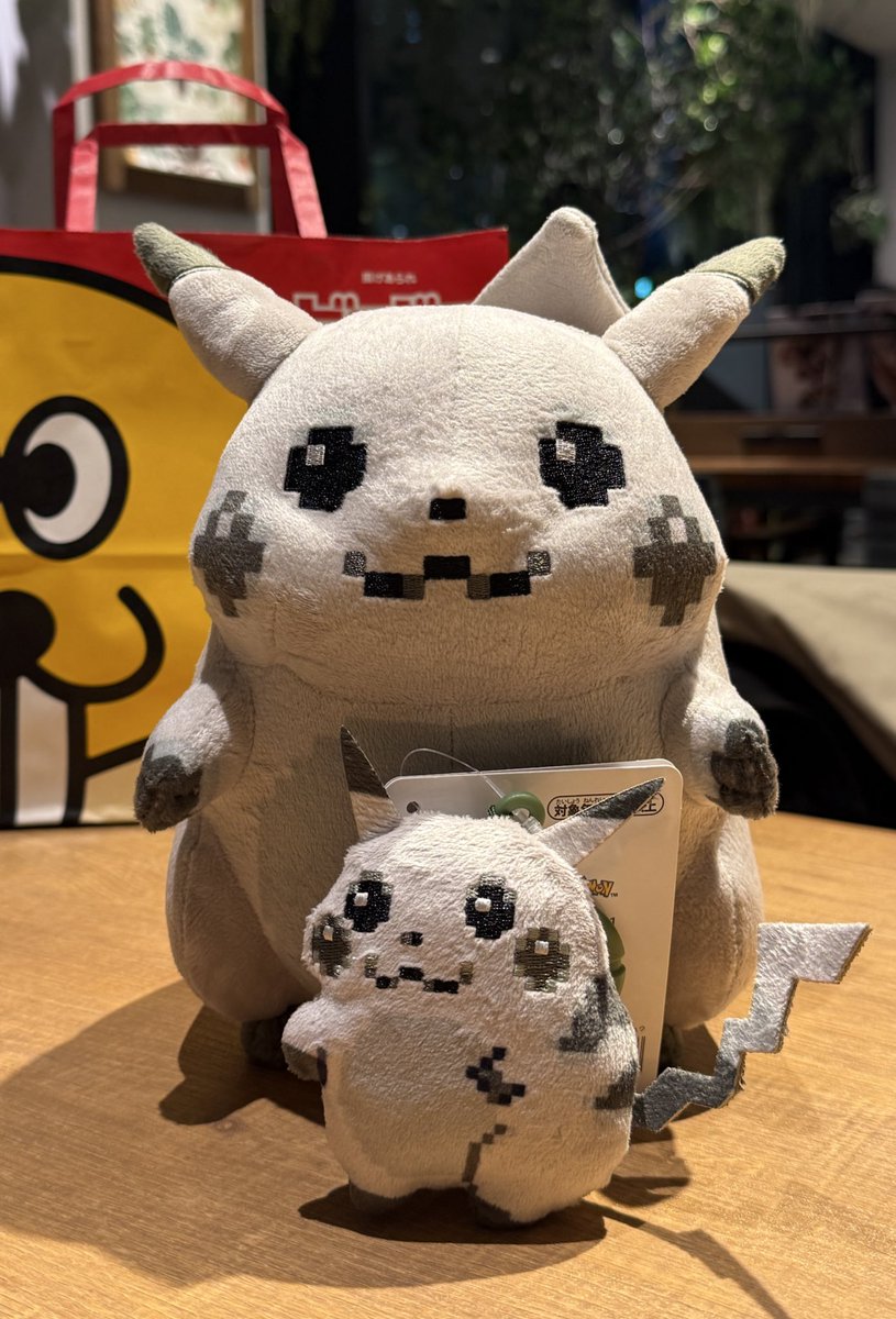お店で一番むちむちしてて立派なピカチュウをゲットしてきました