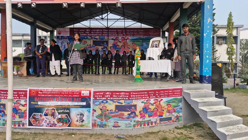 jorhat_kv's tweet photo. Celebrating National Science Day @jorhat_kv @EduMinOfIndia @GuwahatiKvs @KVS_HQ https://t.co/ipD6GxUv85