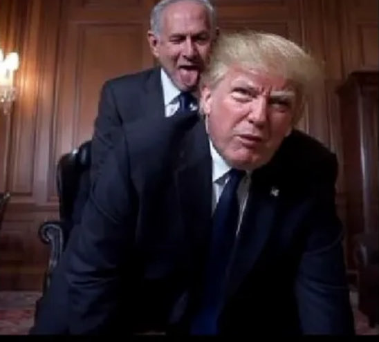 Trump doing Israel’s dirty work like a good goyim🤦🏽‍♂️