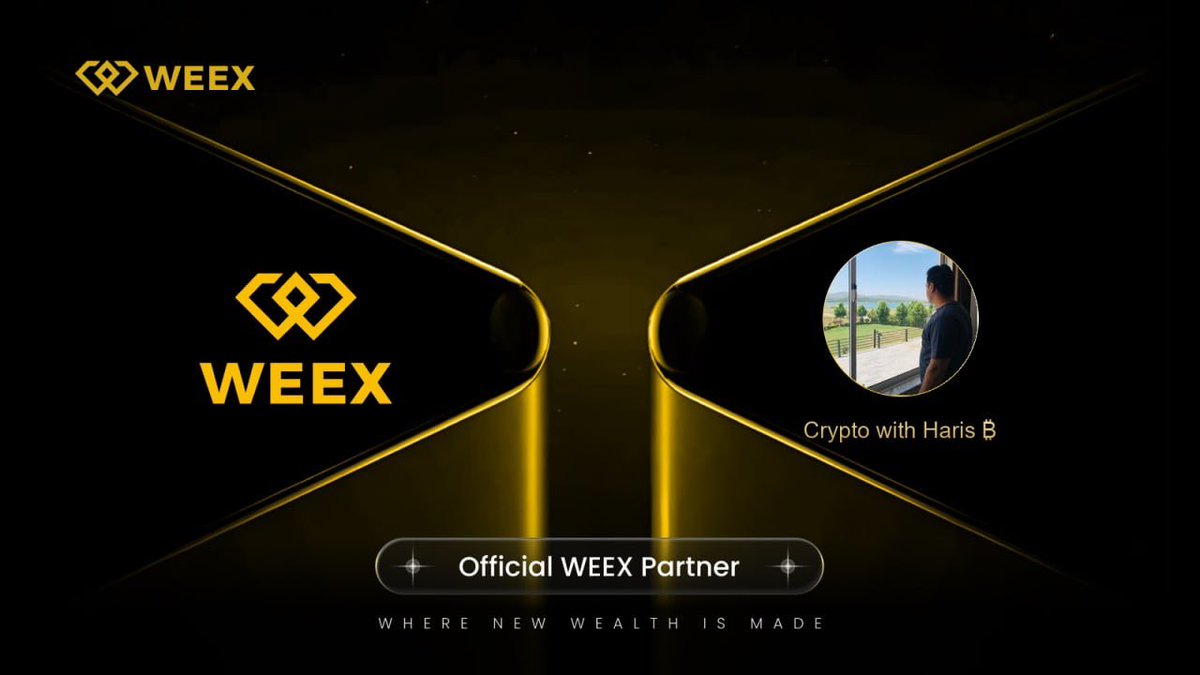 I’m excited to announce that I’ve joined <a href="/WEEX_Official/">WEEX</a> as a Strategic Partner 🚀

WEEX is building a powerful crypto exchange focused on security, smooth user experience, and real community growth.

If you’re a KOL or trading desk still promoting random exchanges, you’re leaving