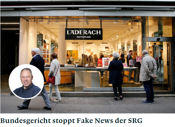 <a href="/JohannesSieber/">Johannes Sieber</a> Wenn die SRG vom Bundesgericht gestoppt werden muss, anstatt selber von Beginn an die Wahrheit zu schreiben, sind auch 200.- noch zu viel.

#Halbierungsinitiative JA