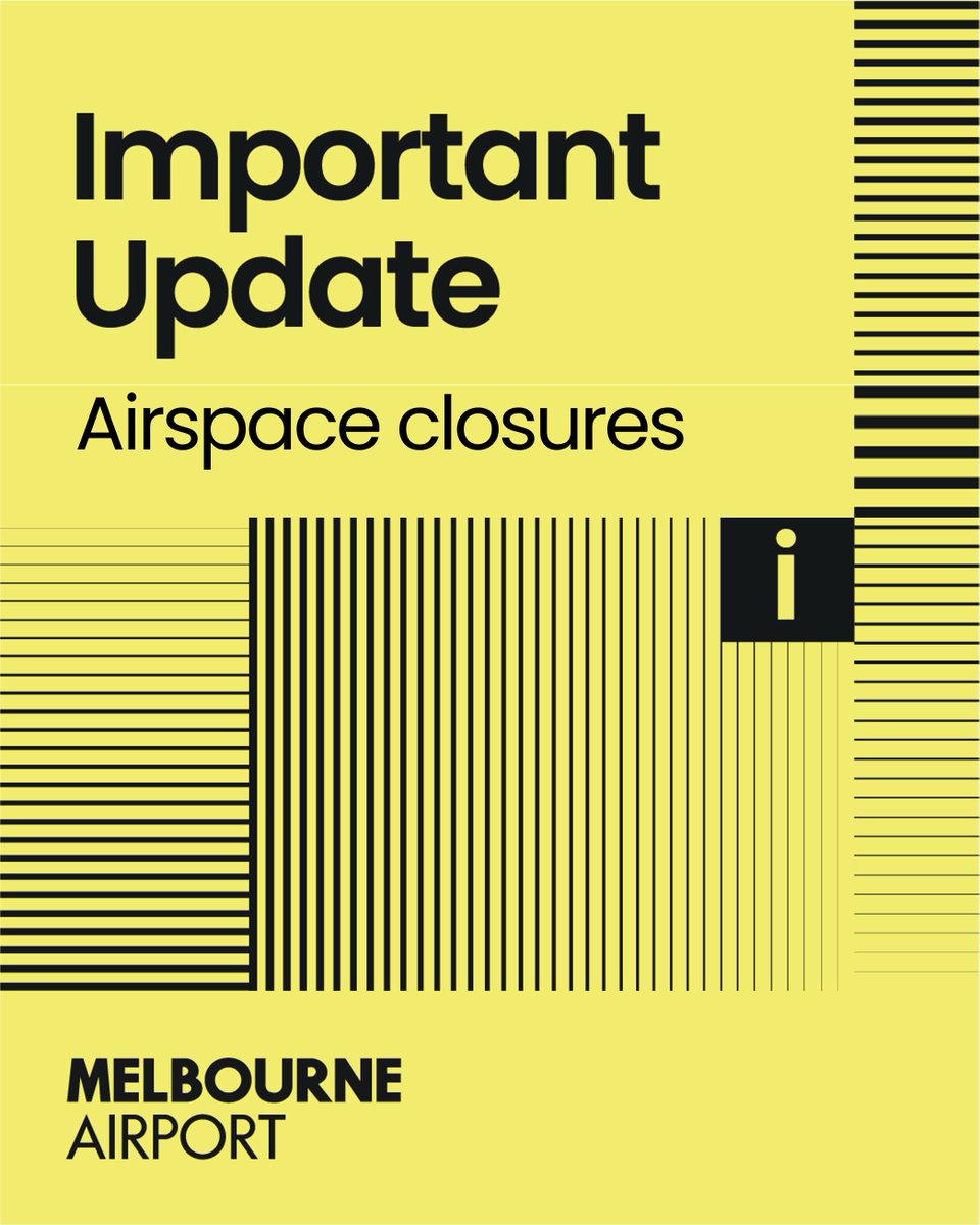 Melbourne Airport tweet media