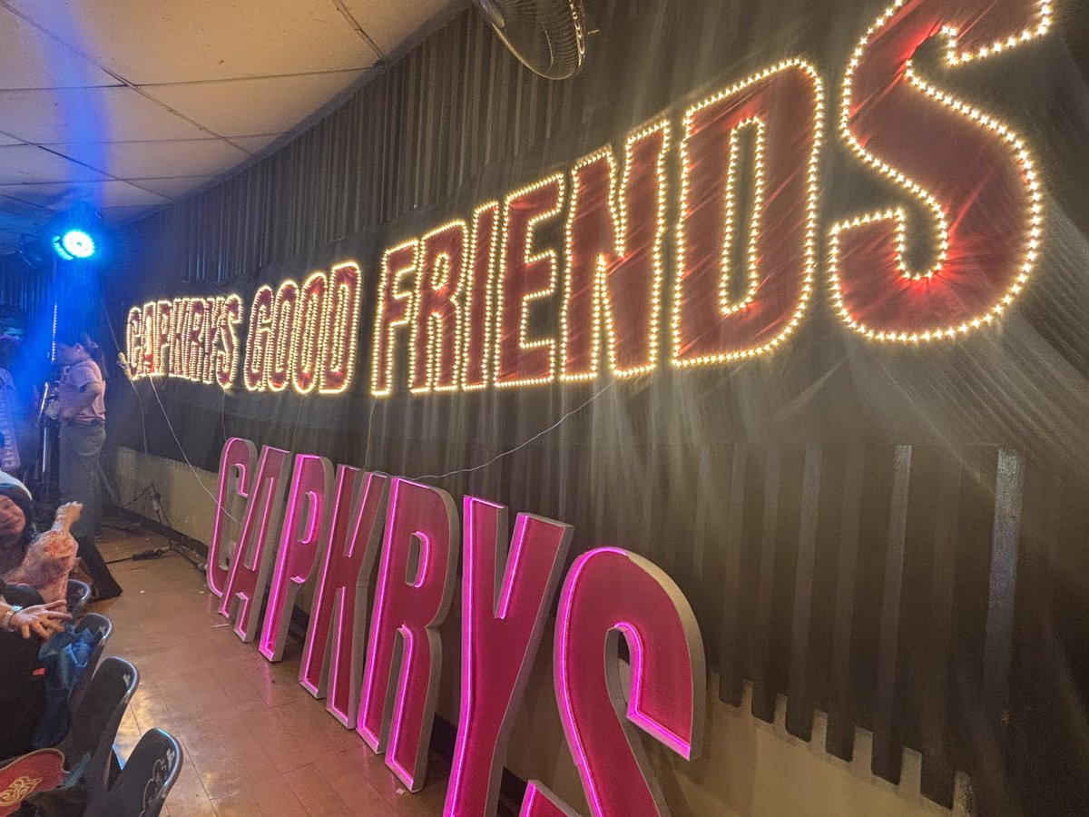 SparCKles, Our cloth banner and LED is at the crossroad center already! 

CAPKRYS SPARCKLING NIGHT
CAPKRYS SPARCKLING NIGHT