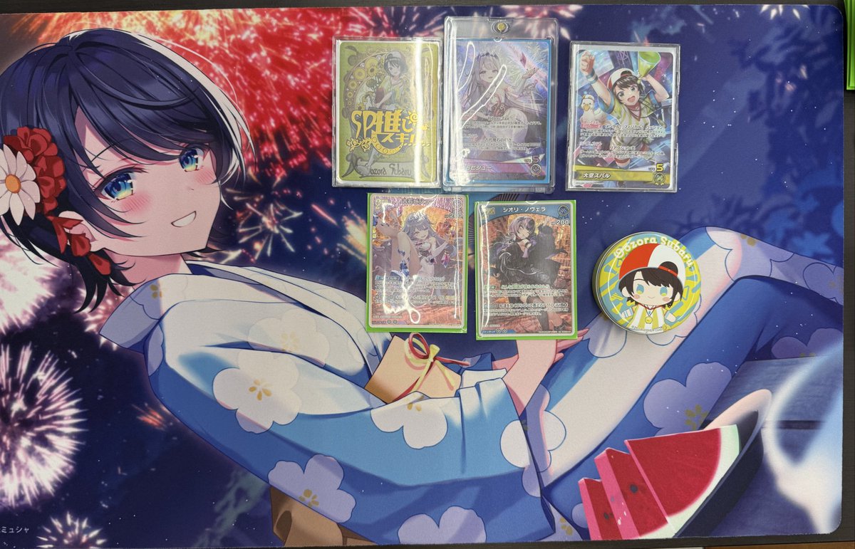 ホロライブカードゲーム 2月度ショップ大会 参加者7名で開催しました